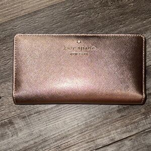 Kate Spade Rose Gold Wallet